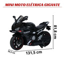 Mini Moto Elétrica Infantil 24V com Luzes e Som (PROMOÇÃO)