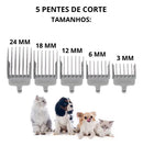 Aspirador e Tosador de Pelos para Pets 3L Baixo Ruído (PROMOÇÃO)