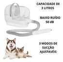 Aspirador e Tosador de Pelos para Pets 3L Baixo Ruído (PROMOÇÃO)