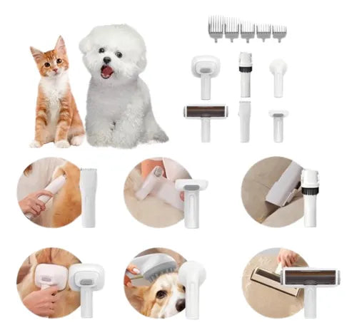 Aspirador e Tosador de Pelos para Pets 3L Baixo Ruído (PROMOÇÃO)